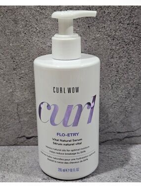 Color Wow Curl Flo-etry Vital Natural Serum 10 oz NEW